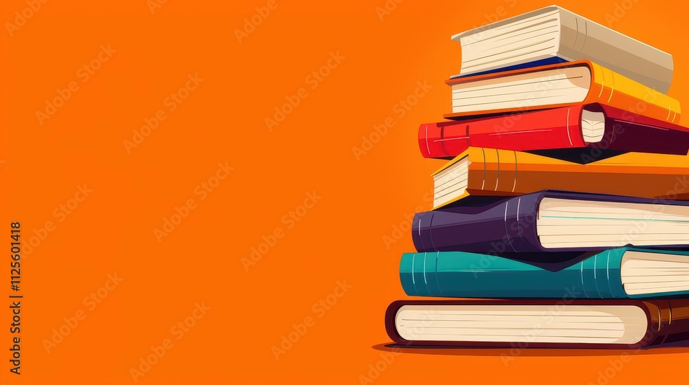 A stack of browncovered books symbolizes the essence of education, wisdom, and exam preparation for knowledge seekers. A stack of browncovered books symbolizes the essence of education, wisdom, and exam preparation for knowledge seekers.
