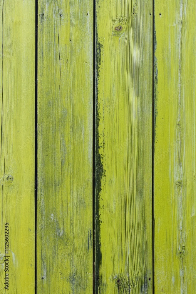 A close-up view of a yellow painted wooden fence with weathered texture A close-up view of a yellow painted wooden fence with weathered texture