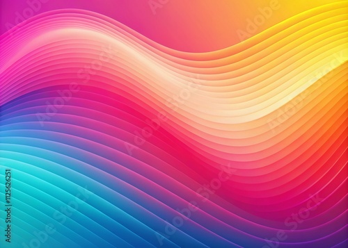 Experience a lively gradient abstract background with gentle curves and subtle texturing, ideal for creating an engaging and visually appealing social media profile.