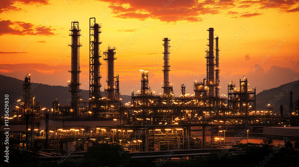 Fototapeta premium Using machine learning algorithms to enhance industrial process accuracy and reliability.