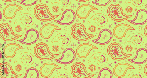 Romantic simple to retro tropical. Deco abstract at ethnicity festive. Scrap paisley and romance ornamental.