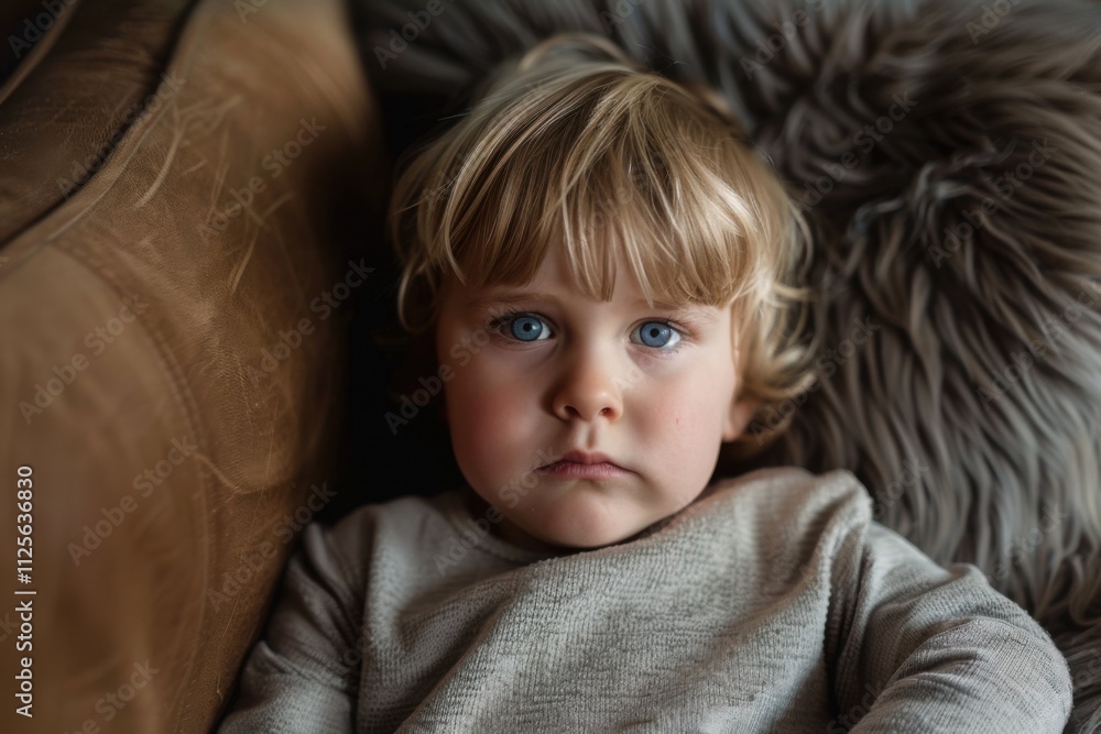 Terrible Twos: Frustrated Toddler Showing Emotions Terrible Twos: Frustrated Toddler Showing Emotions