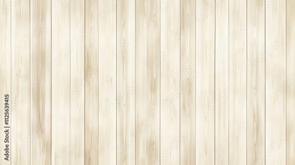 Fototapeta premium A light-colored wooden panel background, ideal for design and decoration purposes.