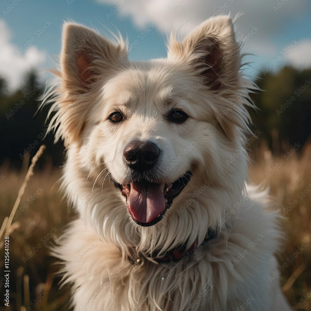 Icelandic Sheepdog in a Natural Environment Icelandic Sheepdog in a Natural Environment