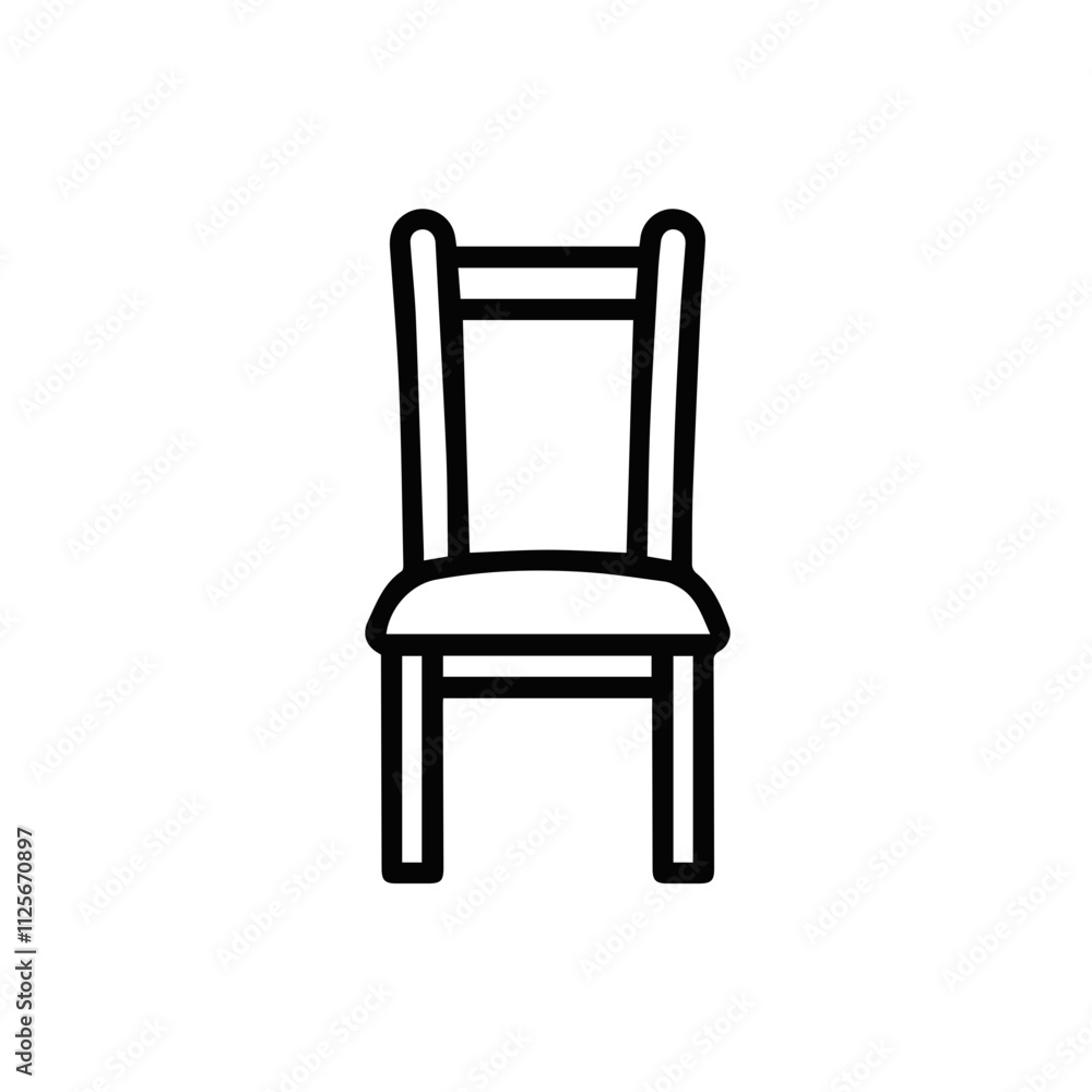 Chair icon symbol vector image illustration
Chair icon symbol vector image illustration