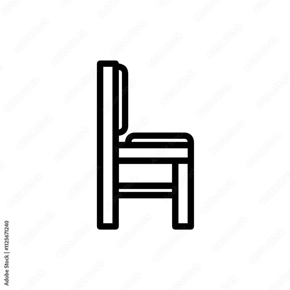 Chair icon symbol vector image illustration
Chair icon symbol vector image illustration