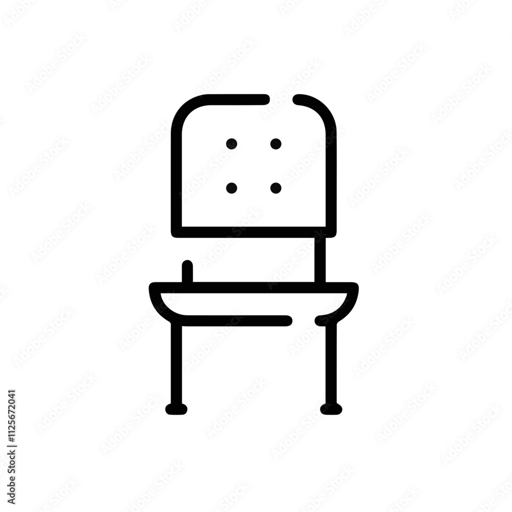 Chair icon symbol vector image illustration
Chair icon symbol vector image illustration