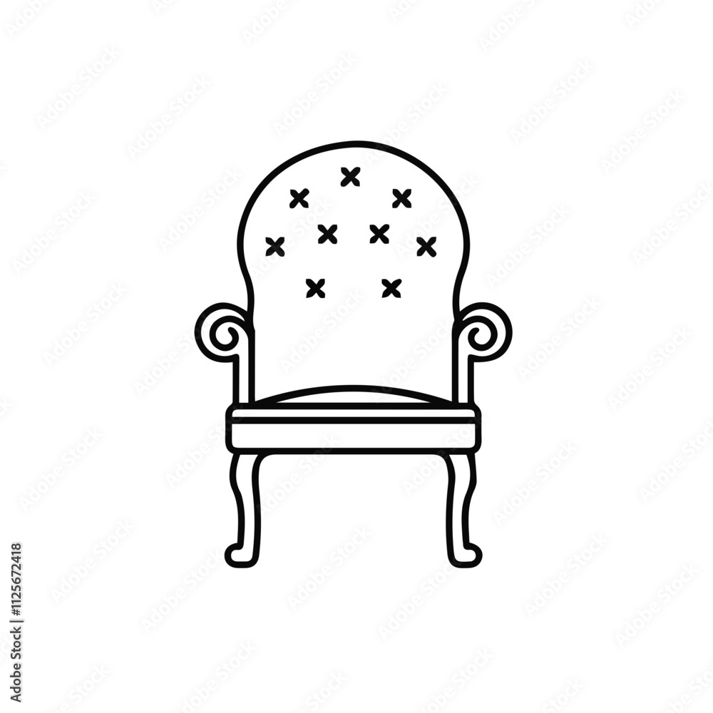 Chair icon symbol vector image illustration
Chair icon symbol vector image illustration