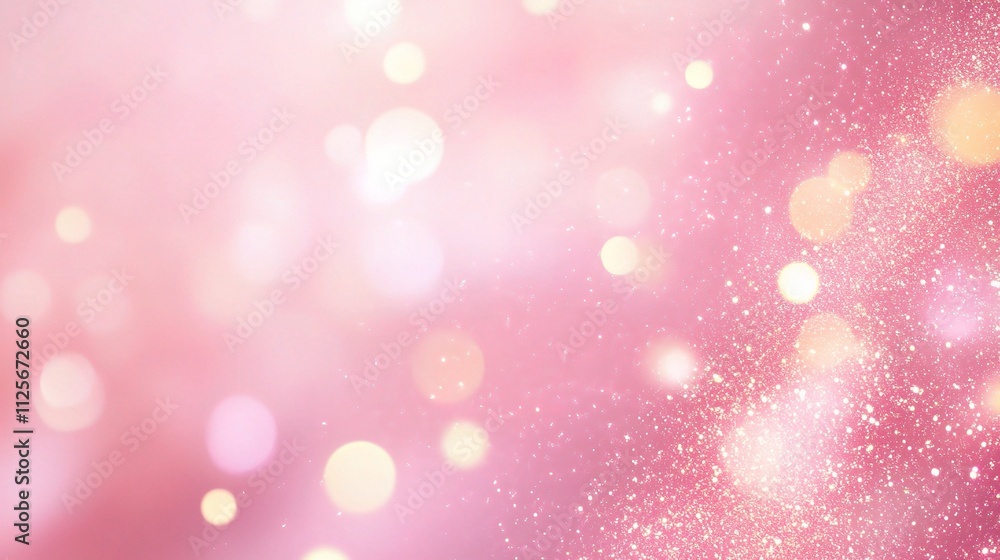Soft Blush Pink Gradient Background with Glowing Lights Soft Blush Pink Gradient Background with Glowing Lights