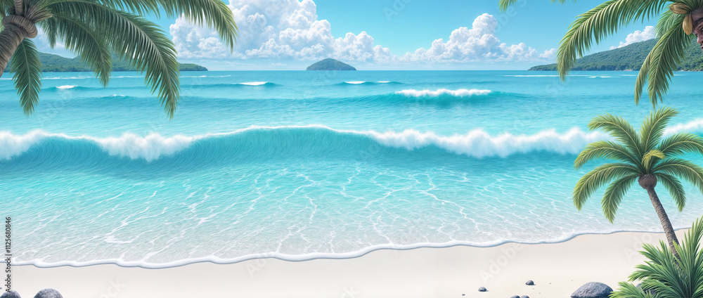 Obraz premium beach and sky