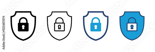 Security icon vector. protection icon. privacy. vpn