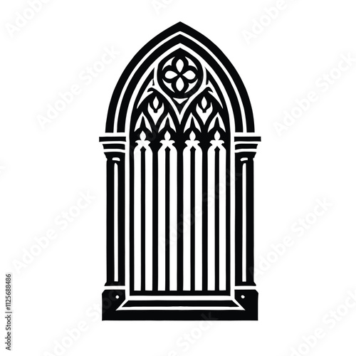 Gothic Window Silhouette