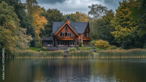 house on the lake