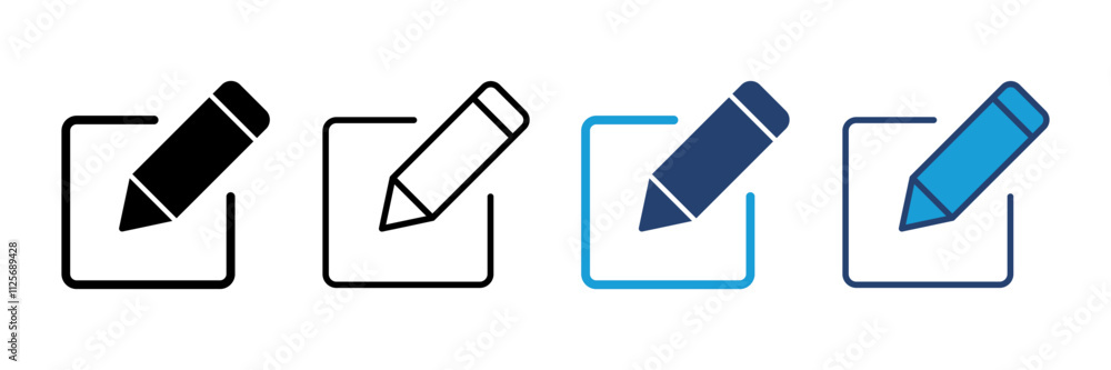 Edit icon vector. edit document icon. edit text icon. pencil. sign up Edit icon vector. edit document icon. edit text icon. pencil. sign up
