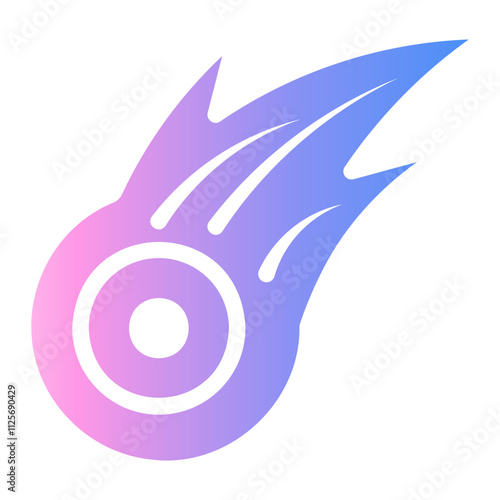 meteor Gradient icon