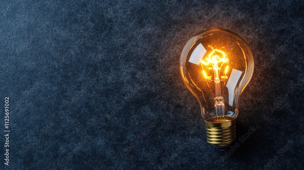 Idea concept, light bulb on empty background, Idea concept, light bulb on empty background,