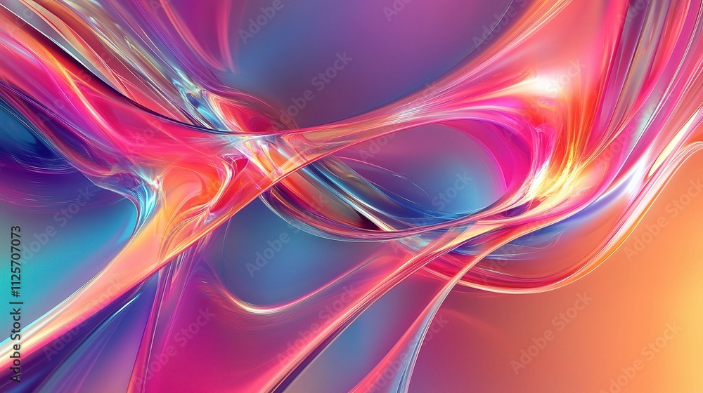 Vibrant Abstract Background with Shimmering Light Effects Vibrant Abstract Background with Shimmering Light Effects