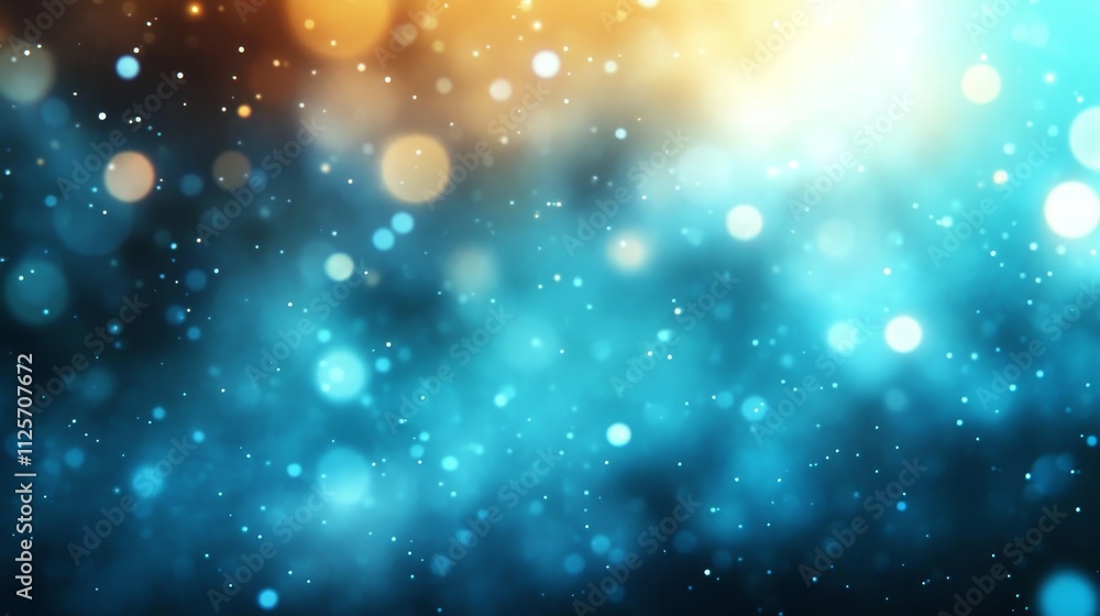 Vibrant Abstract Background with Bokeh Effect and Soft Light Vibrant Abstract Background with Bokeh Effect and Soft Light