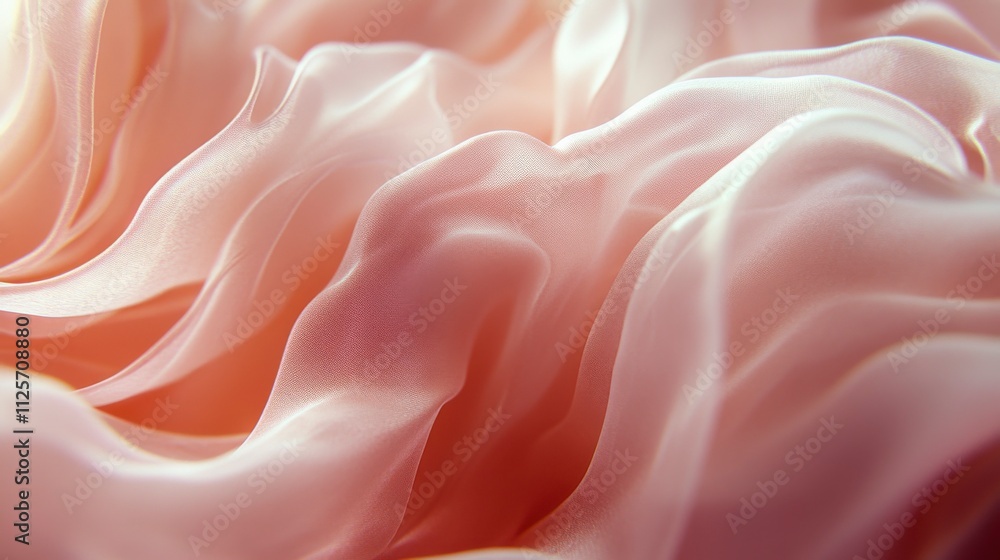 Fototapeta premium Smooth gradient background featuring a transition from pale lavender to soft peach. Minimalist design ideal for modern and clean visual compositions.