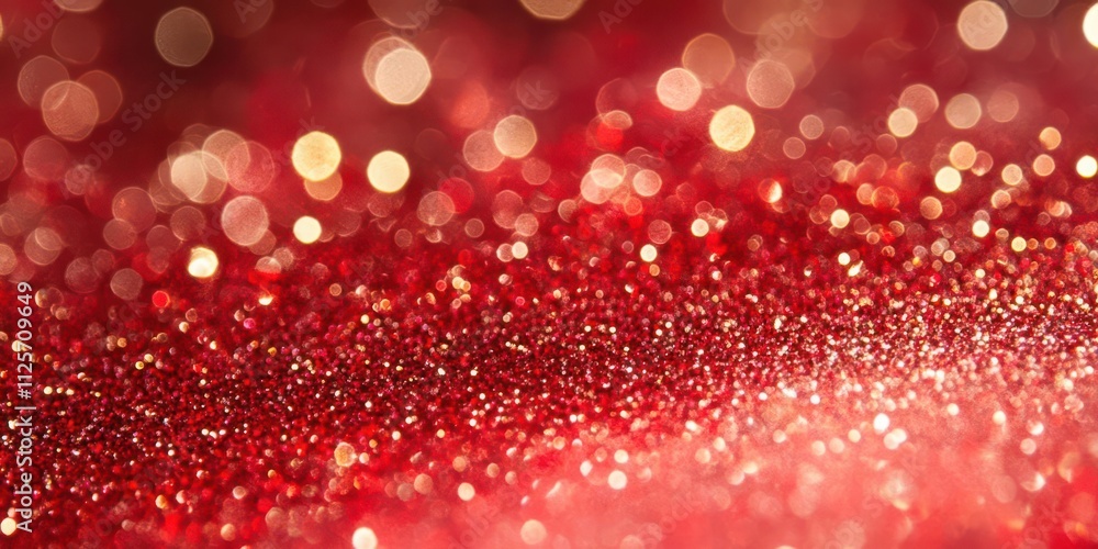 A shimmering red glitter background creating a festive and vibrant atmosphere. A shimmering red glitter background creating a festive and vibrant atmosphere.
