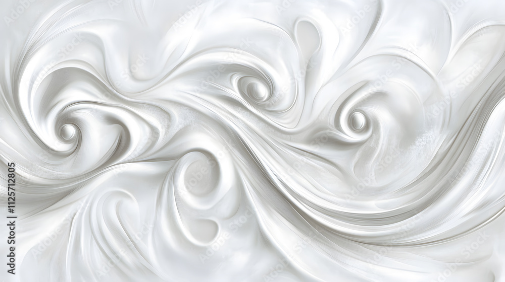 smooth, flowing abstract design featuring soft white swirls and dynamic patterns, creating serene and elegant atmosphere. Ideal for backgrounds or artistic projects smooth, flowing abstract design featuring soft white swirls and dynamic patterns, creating serene and elegant atmosphere. Ideal for backgrounds or artistic projects