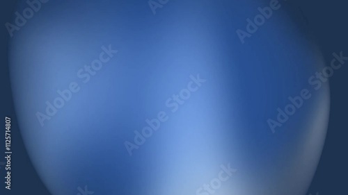 Minimal Dark Blue Gradient Organic Shape Animation