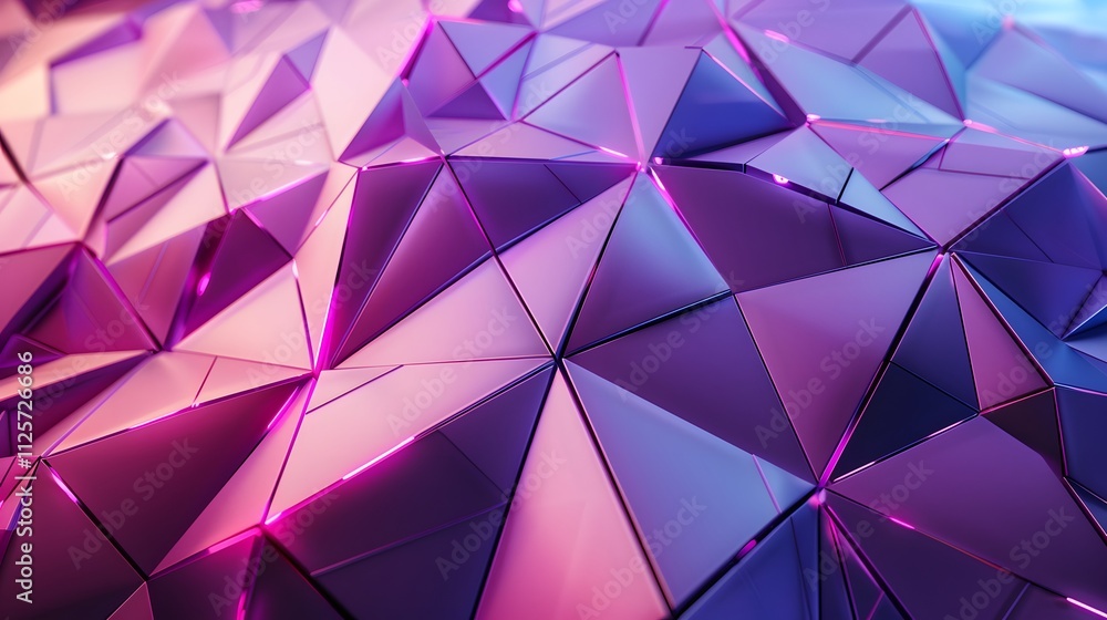 Abstract geometric background with pink and purple triangles. Abstract geometric background with pink and purple triangles.