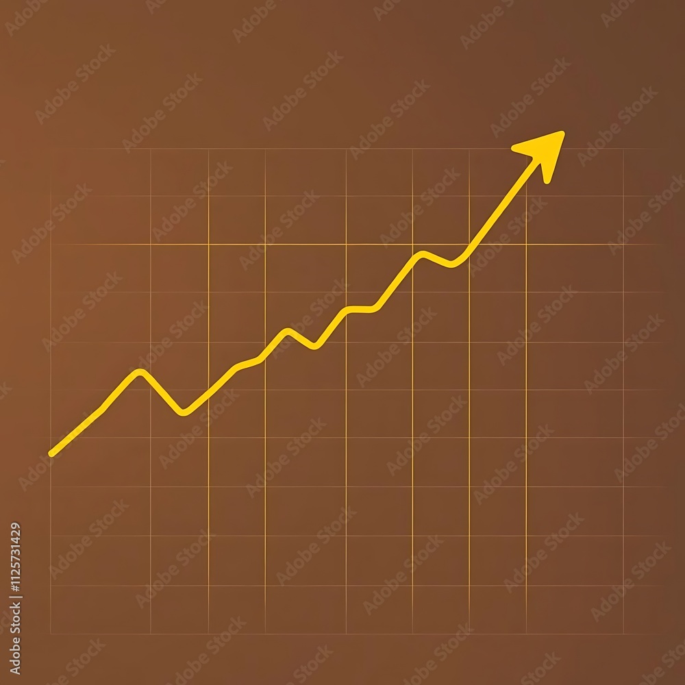 business graph showing growth business graph showing growth