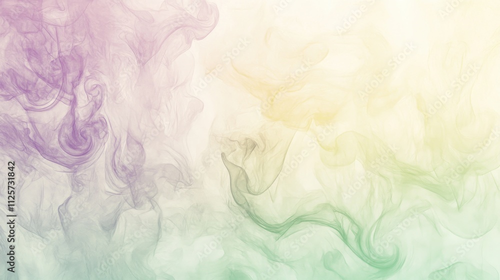 Abstract Pastel Swirls Of Color And Light Abstract Pastel Swirls Of Color And Light