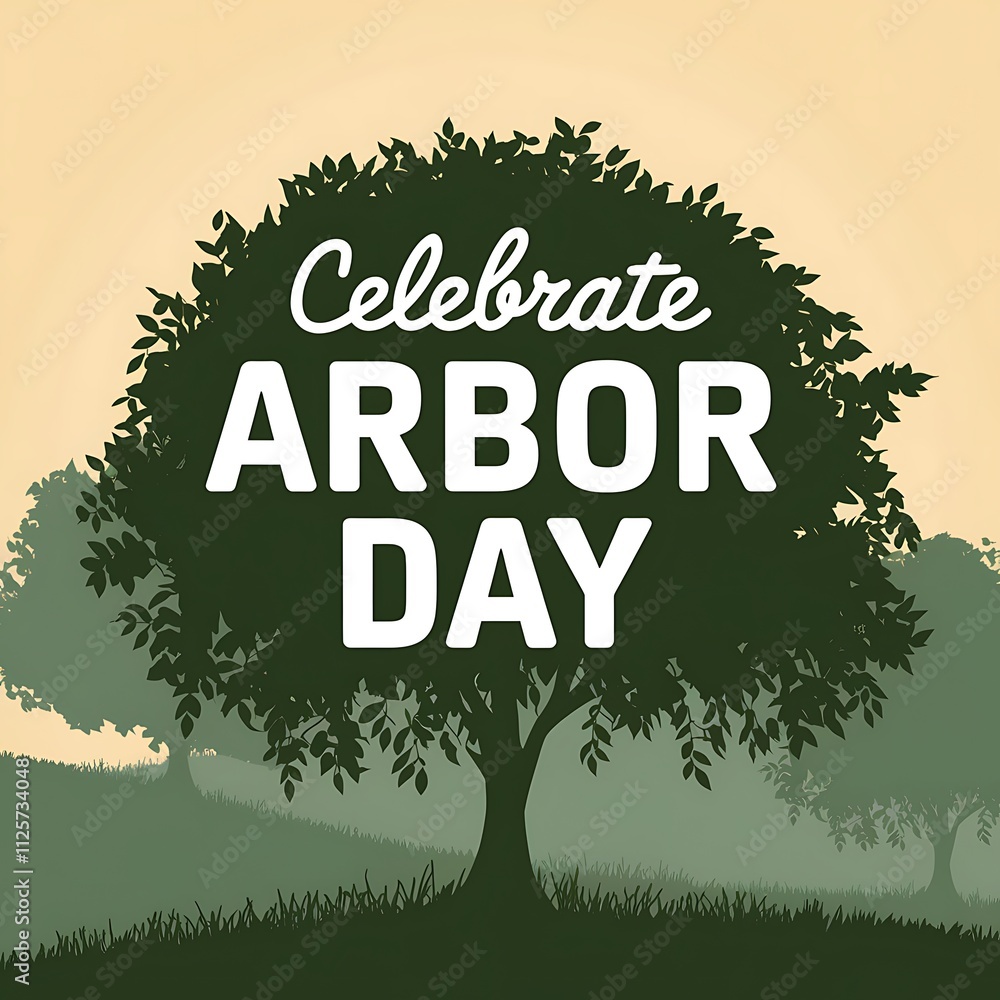 Celebrate Arbor Day with a Lush Green Tree Celebrate Arbor Day with a Lush Green Tree
