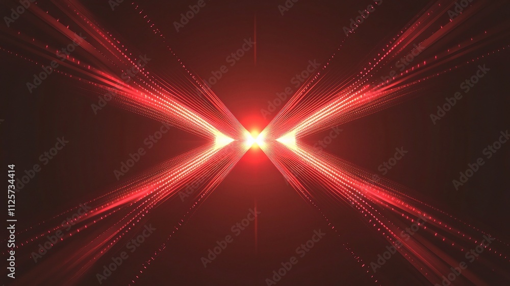 Abstract Glowing Geometric Background with Sharp Lines and Lights Abstract Glowing Geometric Background with Sharp Lines and Lights