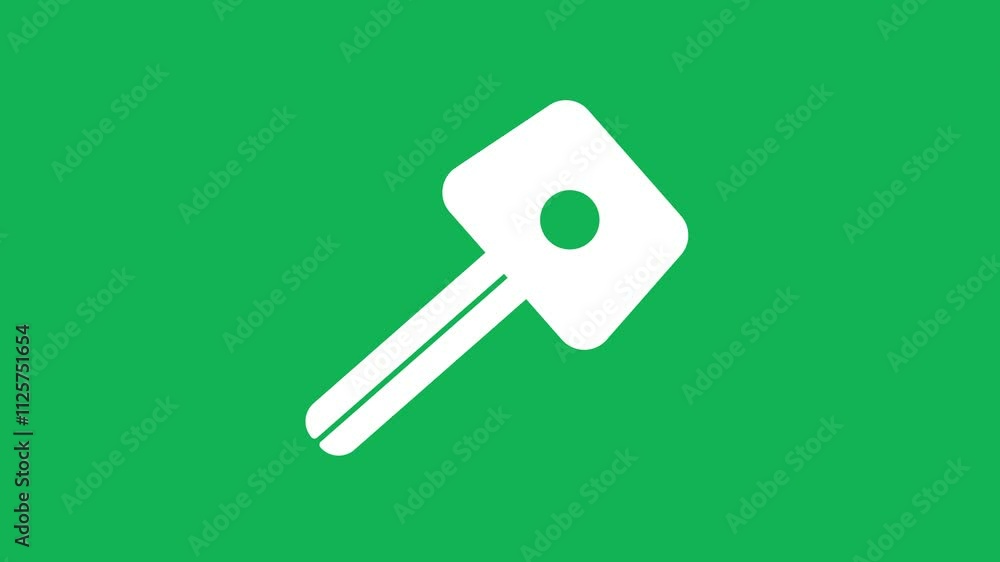 Key icon for web and mobile Key icon for web and mobile