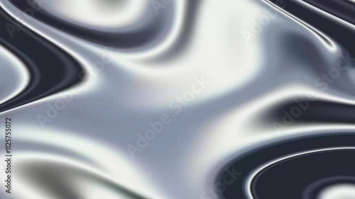 abstract background silver waves 