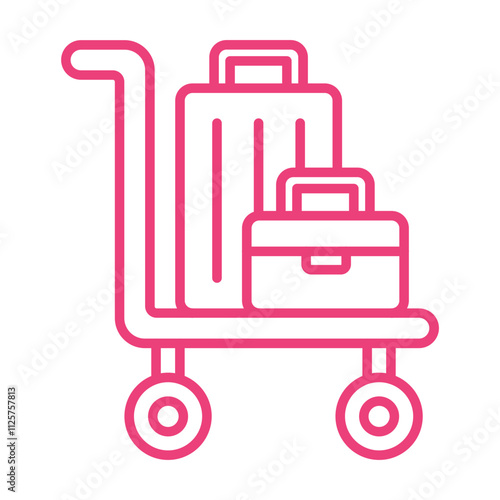 Airport cart Icon