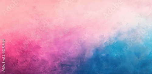 Abstract gradient texture with shades of pink and blue blending smoothly in an artistic display. Soft colors in pink and blue blend together to create a calming abstract texture.