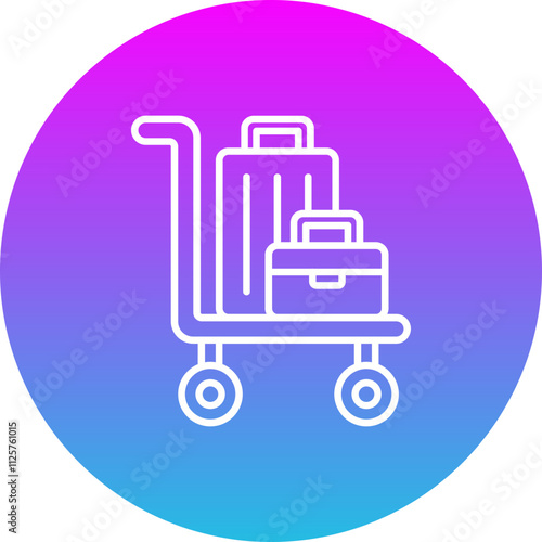 Airport cart Icon