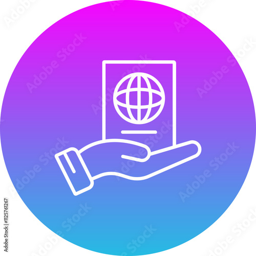 Passport control Icon