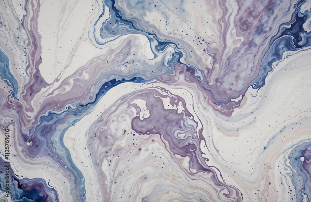 Abstract purple and white marble texture, blending art and natural elegance, ideal for modern or artistic designs. Generative AI Abstract purple and white marble texture, blending art and natural elegance, ideal for modern or artistic designs. Generative AI