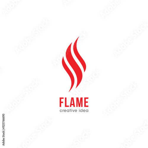 Free Download Creative Flame Concept Logo Design Template - GFXLoad