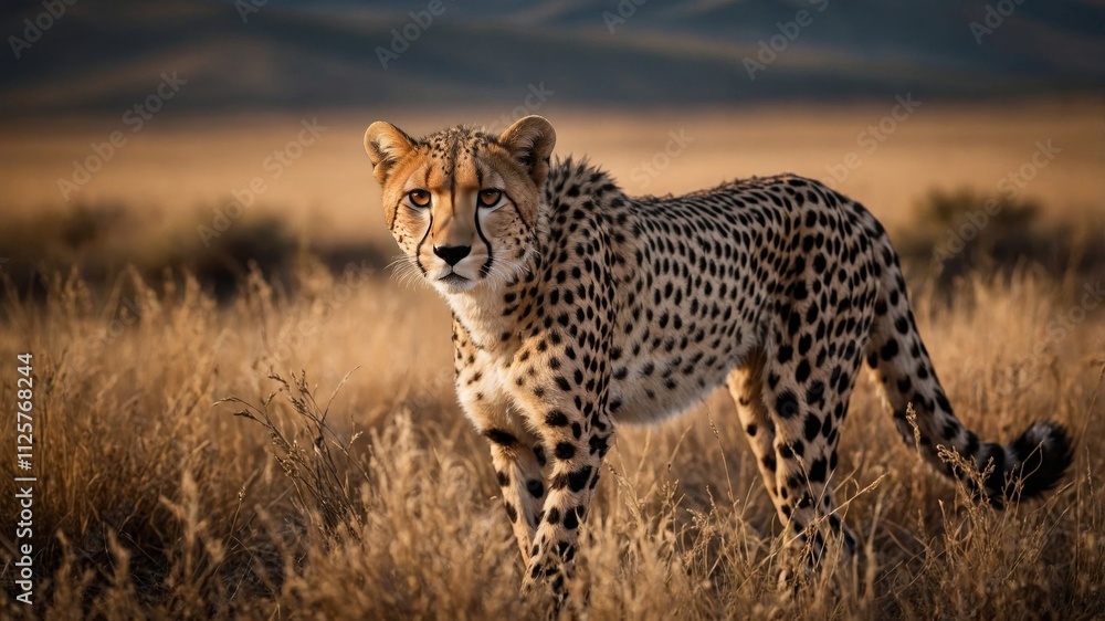 Elegant cheetah print backdrop with bold design Elegant cheetah print backdrop with bold design