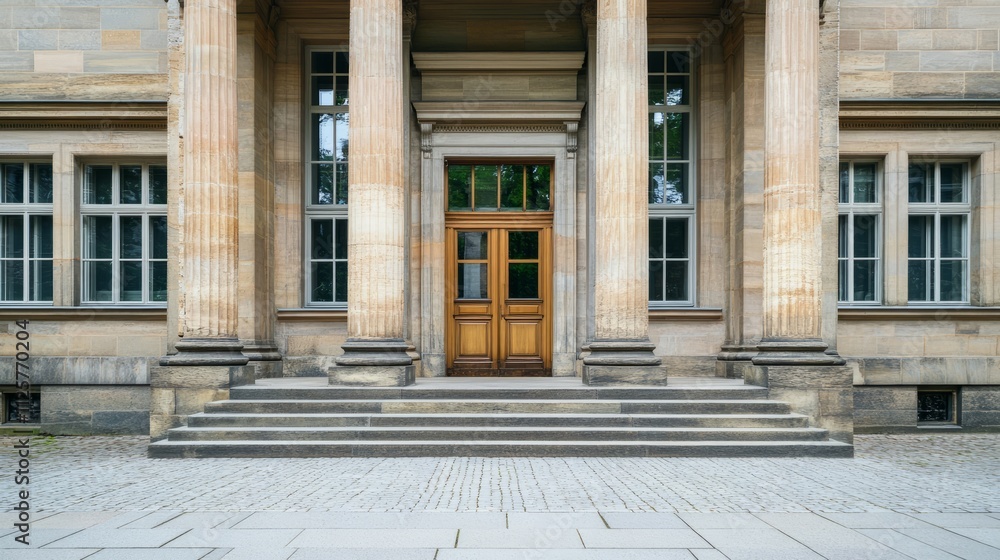 Courthouse building exterior with classical architecture, symbolizing justice and order in society. Timeless design reflecting the importance of legal systems and civic responsibility. Courthouse building exterior with classical architecture, symbolizing justice and order in society. Timeless design reflecting the importance of legal systems and civic responsibility.
