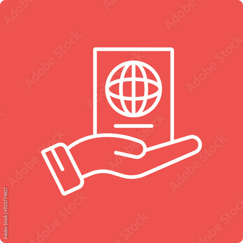Passport control Icon