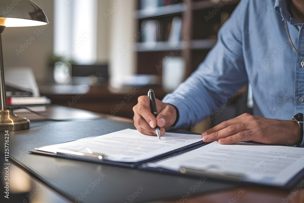 Document signing is done in the office Document signing is done in the office