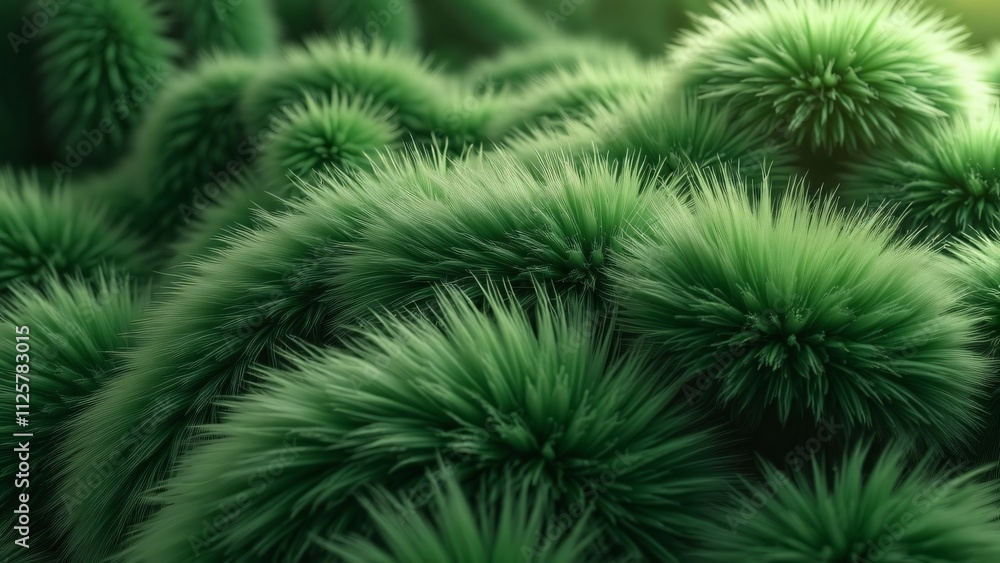 Highly Detailed Green Fur Coat Texture, Soft, Fluffy, Intricate Patterns Highly Detailed Green Fur Coat Texture, Soft, Fluffy, Intricate Patterns