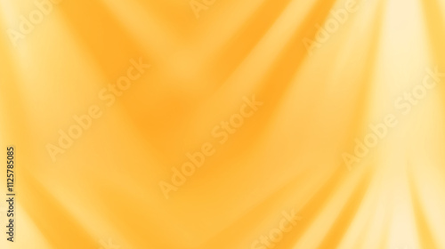 Golden Fabric Drape with Soft Folds