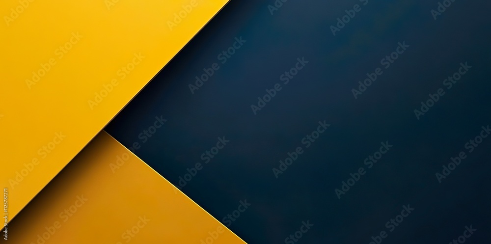 Modern abstract background with yellow and dark blue tones. Ideal for use in corporate branding, presentations, digital graphics, or modern design projects. Modern abstract background with yellow and dark blue tones. Ideal for use in corporate branding, presentations, digital graphics, or modern design projects.