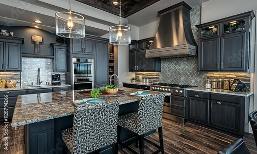 interior of a kitchen