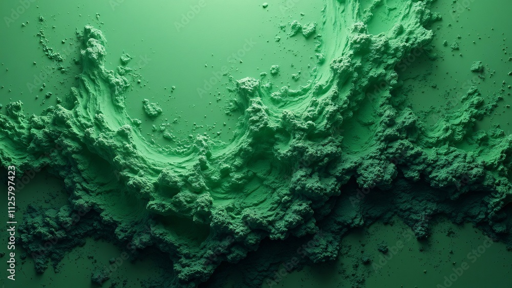 Abstract Green Volcanic Rock Texture, Powerful & Resilient Abstract Green Volcanic Rock Texture, Powerful & Resilient