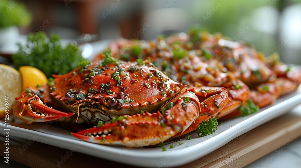 delicious crab dish, Seafood boiled red stone crabs delicious crab dish, Seafood boiled red stone crabs