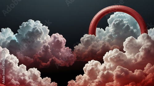 fireworks in the sky